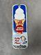 Vintage Porcelain Dairy Queen Sign Diner Gas Pump Sign 12 X 4