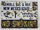 Vintage. Porcelain. Humble Oil & Ref. Co. Oil Well Lease Sign Rare