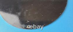 Vintage Puch Mopeds Sign Porcelain Gas Pump Service Bicycle Auto Bike Sign
