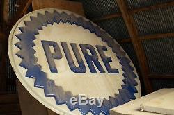 Vintage Pure Oil Sign