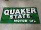 Vintage Quaker State Motor Oil Sign