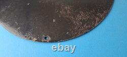 Vintage Rapala Fishing Lures Ad Sign Chilly Willy Porcelain Gas Pump Sign