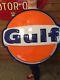 Vintage Rare Gulf Oil Gas Sign Lighted Original Nos In Box! Works! 
