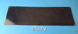 Vintage Red Indian Porcelain Large American Indian Service Station Gas Pump Sign