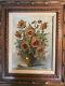 Vintage Rimeri Still-life With Flowers Oil Painting Signed And Framed