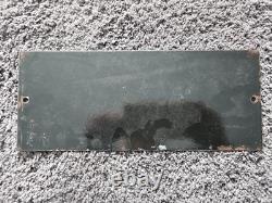 Vintage Schwinn Bicycle Metal Porcelain Sign 12 X 5