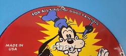 Vintage Sherwin Williams Paint Sign Porcelain Goofy Hardware Store Gas Sign