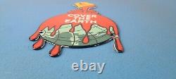 Vintage Sherwin Williams Sign SWP Paints Porcelain Gas Pump Sign