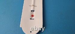 Vintage Sinclair Gas Sign Dino Service Pump Ad Sign on Porcelain Thermometer