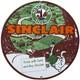 Vintage Sinclair Gasoline Porcelain Sign Gas Station Pump Motor Oil Service