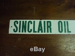 Vintage Sinclair Oil Porcelain Sign 107-v