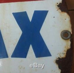 Vintage Skelly Aromax Ethyl Gasoline & Oil Porcelain Service Station Pump Plate