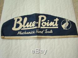 Vintage Snap-On Tools Blue-Point Mechanics Skull Cap Auto Parts Oil Gas