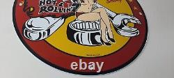Vintage Snap-On Tools Porcelain Sign Auto Wrench Gas Service Garage Shop Sign