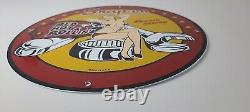 Vintage Snap-On Tools Porcelain Sign Auto Wrench Gas Service Garage Shop Sign