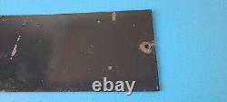 Vintage Sunoco Gasoline Sign Gas Service Station Pump Batteries Porcelain Sign
