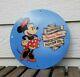 Vintage Sunoco Motor Oil Porcelain Minnie Mickey Mouse Walt Disney Gas Pump Sign