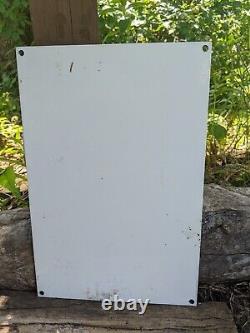 Vintage Super Pyro Anti-freeze Porcelain Enamel Auto Parts Sign 12 X 8