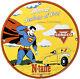 Vintage Superman N Tane Conoco Gasoline Porcelain Sign 12 Metal Comic Gas Oil