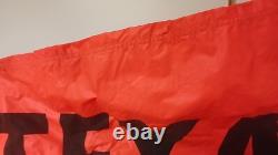 Vintage TEXACO Wind Sock Oil Gasoline Aviation auto racing race sign Rare 8 feet