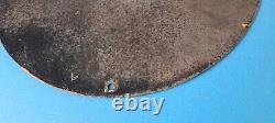 Vintage Texaco Sign Mickey Mouse Disney Comic Gas Pump Porcelain Sign