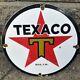 Vintage Texaco Star Gasoline Sign Sign, Gas Pump Porcelain Sign Plate Oil