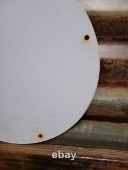 Vintage Wareco Porcelain Sign Gasoline Gas Station William Ware Texaco Products