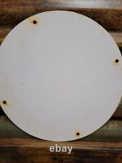 Vintage Wareco Porcelain Sign Gasoline Gas Station William Ware Texaco Products