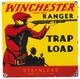 Vintage Winchester Porcelain Sign, Ammo, 12 Gauge Shells, Bird Hunting, Shot Gun