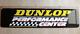 Vintage Dunlop Performance Center Tire Rack Sign 48 X 11 1/2