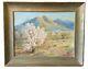 Vintage Oil Painting. California Desert. Bertha May Faris Davis. Bertha Sessions