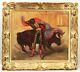 Vintage Oil Painting. Valencian Matador. Bullfighter. Mid Century. By Persona