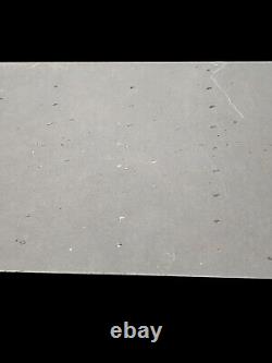 Vtg 15x9 in JOHN DEERE TRACTORS MOLINE IL. ADVERTISING SIGN HEAVY DIE CUT METAL