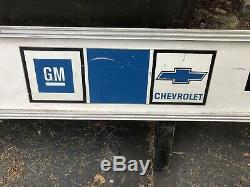 Vtg Dealership Dealer Gas Oil Chevy Howell Dell Page Gm Plant Display Sign