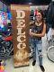 Vtg Delco Remy Sign 1930's 40's Tin Oil Gas Service Station Garage Advertising