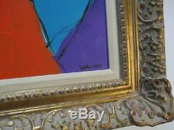 Walker Vintage Contemporary Modernism Painting Abstract Bold Modernism Cubism