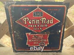 WoW Rare? &? Penn Rad Motor Original Vintage Metal
