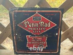 WoW Rare? &? Penn Rad Motor Original Vintage Metal