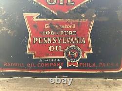 WoW Rare? &? Penn Rad Motor Original Vintage Metal